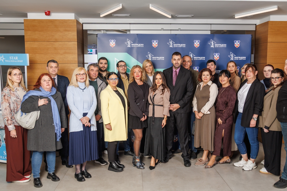 Zaposleni Sekretarijata za energetiku Grada Beograda na Beogradskim danima energije