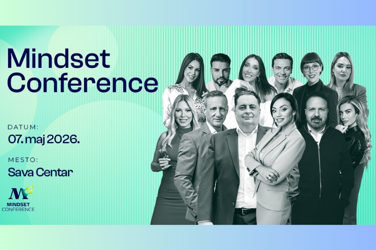 Mindset Conference 2026 govornici konferencije vizual Beograd Sava Centar