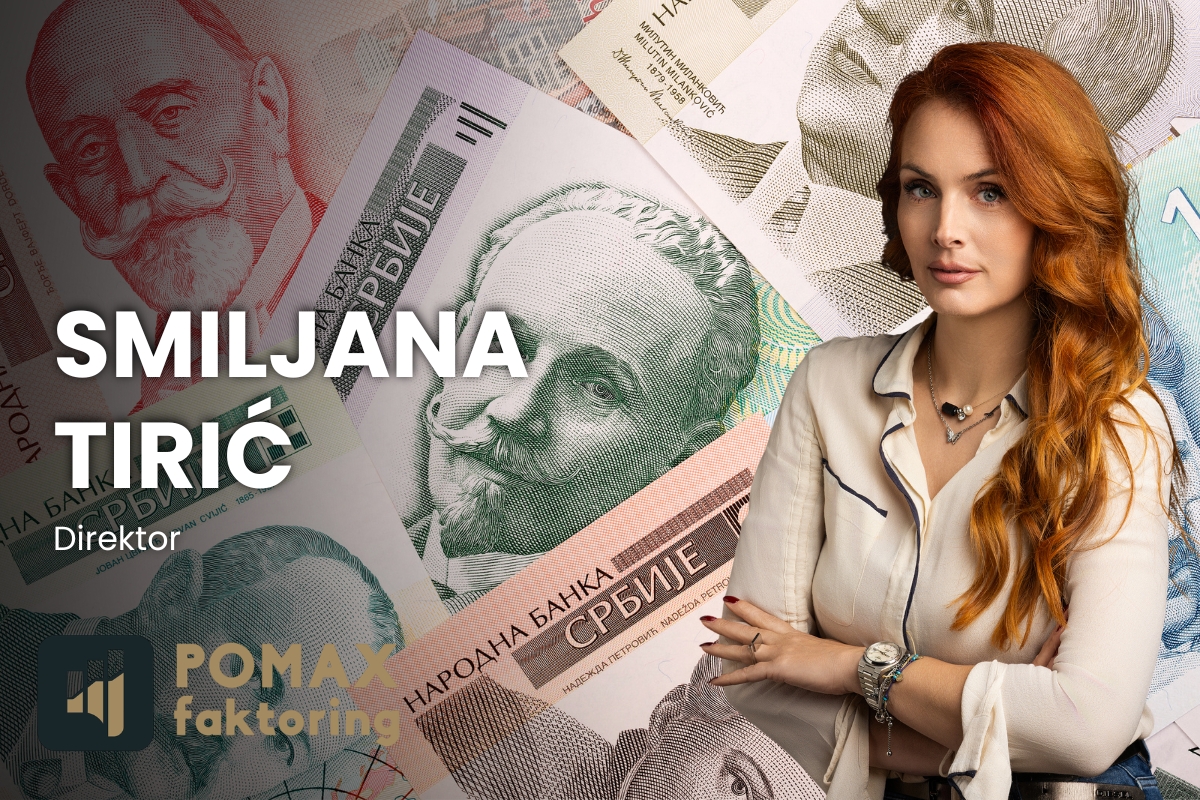 Smiljana Tirić, direktor Pomax faktoringa – faktoring u Srbiji i finansiranje potraživanja